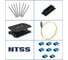 Кросс оптический NTSS 19'' укомплектованный 1U, 32 порта SC/UPC duplex, 9/125 мкм (сплошная панель, сплайс-кассета 2шт, пигтейлы, КДЗС, адаптеры) черный RAL 9005 NTSS-RFOB-1U-32-2SC/U-9-SP1.5G0AY-BL 4