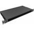 Кросс оптический NTSS 19'' укомплектованный 1U, 8 портов SC/UPC duplex, 9/125 мкм (сплошная панель, сплайс-кассета, пигтейлы, КДЗС, адаптеры) черный RAL 9005 NTSS-RFOB-1U-8-2SC/U-9-SP1.5G0AY-BL 1