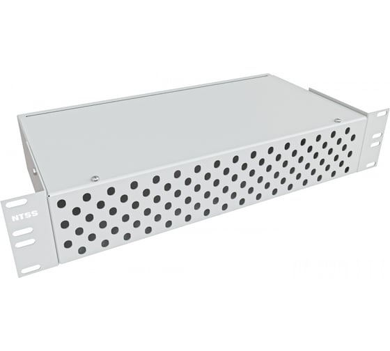 Кросс оптический NTSS 19'' укомплектованный 2U, 96 портов ST/UPC, 50/125 мкм (сплошная панель, сплайс-кассета 3шт, пигтейлы, КДЗС, адаптеры) серый RAL 7035 NTSS-RFOB-2U-96-ST/U-50-SP1.5G0AY