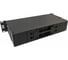 Кросс оптический NTSS 19'' укомплектованный 2U, 64 порта SC/APC, 9/125 мкм (сплошная панель, сплайс-кассета 2шт, пигтейлы, КДЗС, адаптеры) черный RAL 9005 NTSS-RFOB-2U-64-SC/A-9-SP1.5G0AY-BL 4