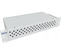 Кросс оптический NTSS 19'' укомплектованный 2U, 64 порта ST/UPC, 50/125 мкм (сплошная панель, сплайс-кассета 2шт, пигтейлы, КДЗС, адаптеры) серый RAL 7035 NTSS-RFOB-2U-64-ST/U-50-SP1.5G0AY
