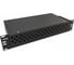 Кросс оптический NTSS 19'' укомплектованный 2U, 64 порта ST/UPC, 9/125 мкм (сплошная панель, сплайс-кассета 2шт, пигтейлы, КДЗС, адаптеры) черный RAL 9005 NTSS-RFOB-2U-64-ST/U-9-SP1.5G0AY-BL 1