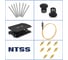 Кросс оптический NTSS 19'' укомплектованный 2U, 64 порта ST/UPC, 9/125 мкм (сплошная панель, сплайс-кассета 2шт, пигтейлы, КДЗС, адаптеры) черный RAL 9005 NTSS-RFOB-2U-64-ST/U-9-SP1.5G0AY-BL 4