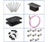 Кросс оптический NTSS 19'' укомплектованный 4U, 144 порта SC/UPC, 50/125 мкм ОМ4 (планки, сплайс-кассета 5шт, пигтейлы, КДЗС, адаптеры) черный RAL 9005 NTSS-RFOB-4U-144-SC/U-504-SP1.5G6AY-BL 5