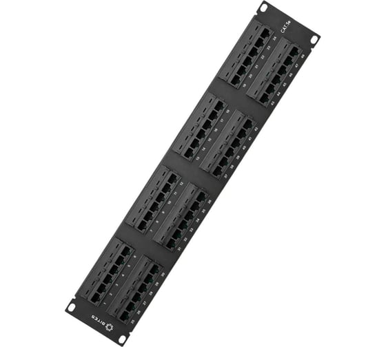 Патч-панель 5Bites UTP, 5E, 48P, KRONE, 110, DUAL IDC, 2U, 19 PPU55-02