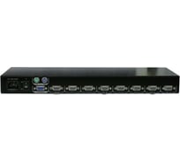 Модуль КВМ переключателя REXTRON 8 портовый с OSD меню для 19 LCD консоли, VGA, PS/2 IUM108DC