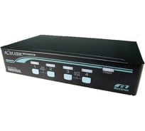 Переключатель REXTRON VGA KVM стоечный 19 USB1 в 2 или PS/21 в 3, USB, 4 порта, UCNV104DCRB