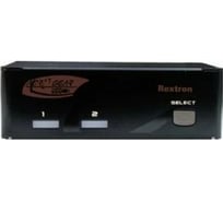 KVM переключатель REXTRON на 2 устройства, DVI, USB, кабель в комплекте DAG-Z112C