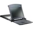 Переключатель KVM KL1516AIM-AXA-RG switch, 1 local user PS2/USB/VGA конс.LCD 17"+32 IP user=>16 cpu/порт/port (PS2/USB/Sun+VGA)/RS232, без модуле ATEN 00-00526393 1