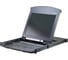 Переключатель KVM KL1516AIM-AXA-RG switch, 1 local user PS2/USB/VGA конс.LCD 17"+32 IP user=>16 cpu/порт/port (PS2/USB/Sun+VGA)/RS232, без модуле ATEN 00-00526393 6