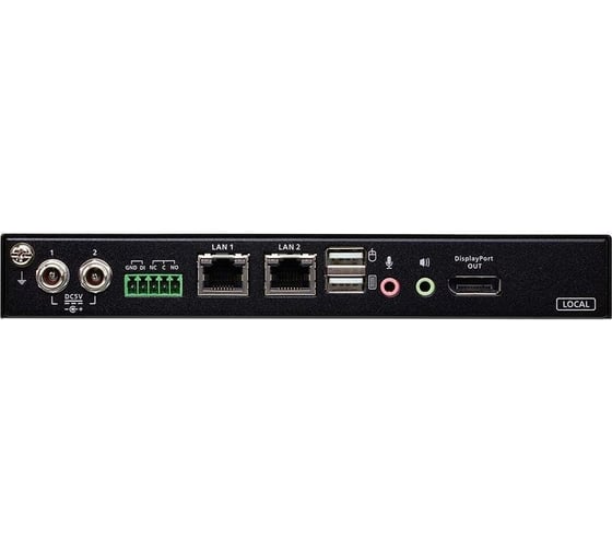 Переключатель CN9950-AT-G 1-портовый 4K DisplayPort KVM-переключатель с доступом по IP и поддержкой 1-локального/удаленного сеанса совместной раб ATEN 00-00893655