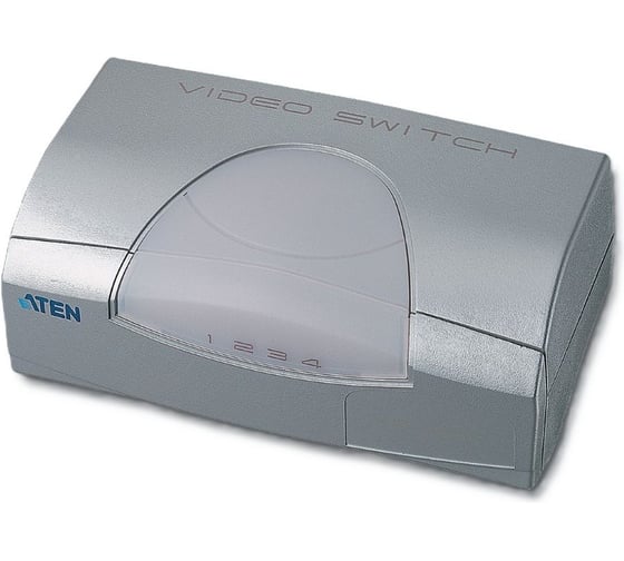 Переключатель KVM VS491-A7-G SVGA, 4> 1 монитор, без шнуров, (DDC2B(10м.)) ATEN 00-00096996