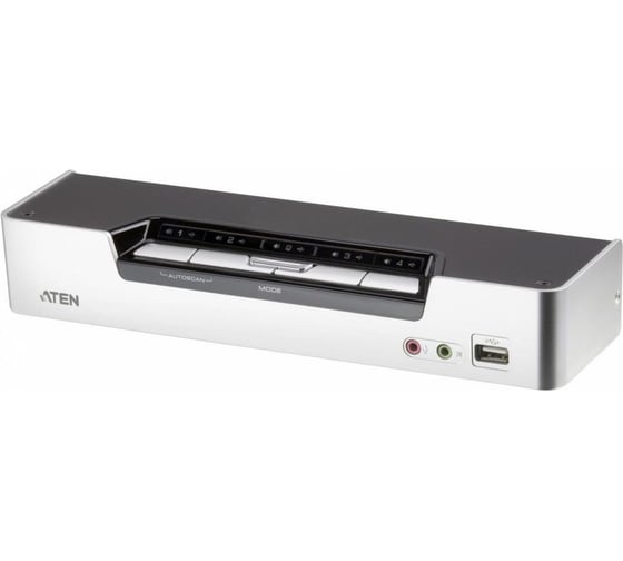 Переключатель CS1794-AT-G KVM+Audio+USB 2.0, 1 user USB+HDMI => 4 cpu USB+HDMI, со шнур. USB 4х1.8м., 480i/480p/720p/1080i/1080p/1920x1200 DVI, н ATEN 00-00394058
