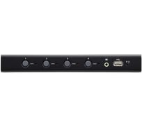 Переключатель KVM 4-портовый USB с функцией Boundless Switching, кабели включены ATEN CS724KM-AT