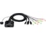 Переключатель KVM CS52DP-AT 2-портовый USB-C DisplayPort гибридный ATEN 00-00909580 1