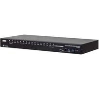 Переключатель KVM CS18216-AT-G Switch, KVM+Audio+USB 3.1 Gen1, 1>16 блоков/портов/port USB, компл.шнур.:HDMI;USB;AUDIO 2х1.8м., (макс.разр.4096x2 ATEN 00-00875513