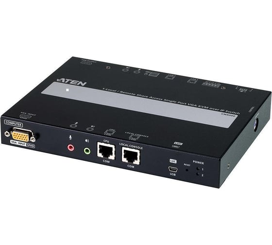 Переключатель KVM CS1732B-AT-G 2-Port PS/2-USB VGA/Audio KVMP Switch with OSD ATEN 00-00956231