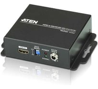 Конвертер ATEN HDMI= 3G/HD/SD-SDI+AUDIO, HDMI 2xBNC+3xRCA, Female, БП 5V VC840-AT-G