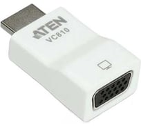 Конвертер ATEN HDMI= VGA, HDMI HD-DB15, Male-Female, без БП, (1920x1200 ;1080p) VC810-AT