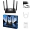 2,5-гигабитный роутер Cudy WR3600H Wi-Fi 7 BE3600, 2,4/5 ГГц, до 3570 Мбит/с, 1х2,5Гбит/с, 4x1 Гбит/с, 4 антенны, черный 10000151911 3