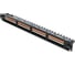 Патч-панель Filum FL-PP-5E24U0.5 19" HD, 0.5U, Cat 5e, 24 порта RJ45 (8p8c), неэкранированная, Dual IDC (110/KRONE), 00-01290160 1