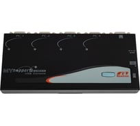 KVM переключатель на 4 устройства REXTRON VGA, консоль USB, подключение USB и PS/2 Soho UMH-4