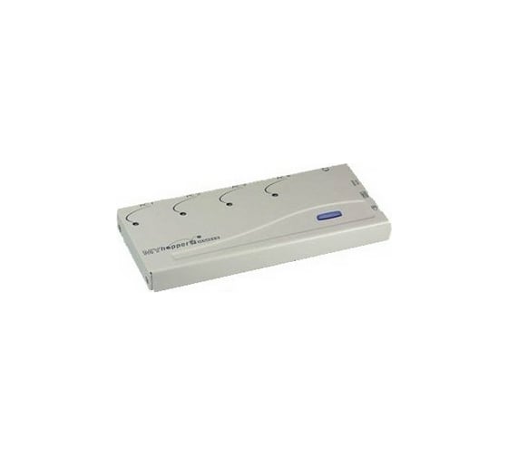 KVM переключатель на 4 устройства REXTRON VGA, консоль USB, подключение USB и PS/2 Soho UMH-4
