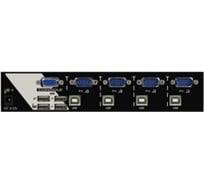 KVM переключатель REXTRON на 4 устройства, VGA, USB, доп. USB 2.0 KAG-114