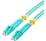 Патч-корд волоконно-оптический Filum FL-FOD-2.0-LC/U-LC/U-MM503-1.5-LSZH-AQ duplex, LC/UPC-LC/UPC, MM (OM3 50/125), LSZH, 1.5м, 00-01276527 1