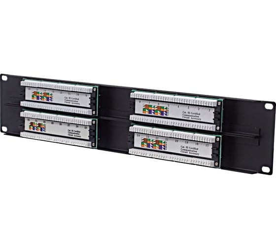Патч-панель W&T 19", 32 порта RJ-45, 5E WT-2064-32P