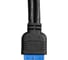 Планка портов в корпус ExeGate 2xUSB3.0 BrctUSB3-2A USB 3.0 20pin IDC 20pin F -- 2x USB 3.0 Af, кабель 20см 298295 3