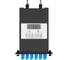 Кассета кроссовая NTSS 2 разъема MPO/АPC (male) 9/125, на 24 LC/UPС (6 QLC/UPC), полярность U, черный NTSS-C-ST-9-2x12MPO(m)/A-24xLC/U-U-BL 1
