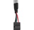 Планка портов в корпус ExeGate 2xUSB2.0 BrctUSB2-2A USB 2.0 9pin IDC 9pin F -- 2x USB 2.0 Af, кабель 20см 298294 3