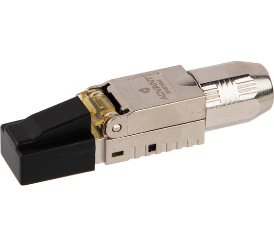 Разъем RJ45 Advant самозажимной, кат.6а, FTP экранированный с толщиной изоляции до 1.50 мм ADVANT ADV6a-FTLRJ45