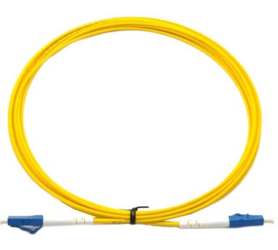 Патч-корд волоконно-оптический Filum simplex, LC/UPC-LC/UPC, SM (OS2 9/125), LSZH, 10м FL-FOS-2.0-LC/U-LC/U-SM-10-LSZH-YL
