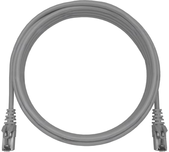 Патч-корд NTSS 2хRJ45/8P8C, T568B FTP 6 кат. литой 1.5 метра, LSZH, серый, шт в упаковке: 6 шт. NTSS-PC-FTP-RJ45-6-1.5-LSZH-GY
