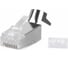 Коннектор Filum FL-PG-SH6-WIB Cat 6, STP, RJ45(8p8c), со вставкой, 50мкд, универсальный, для одножильного и многожильного кабеля, 100 шт, 00-01293270 1