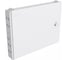 Кросс оптический настенный укомплектованный KOSCAB 48 портов LC/APC duplex, 9/125 мкм (планки, сплайс-кассета 3шт, пигтейлы, КДЗС, адаптеры) серый RAL 7035шт КОС-КН-48-2LC/A-9-SP1.5G4AY 1