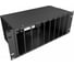 Кросс оптический KOSCAB 19'' укомплектованный 4U, 144 порта ST/UPC, 50/125 мкм ОМ3 (планки, сплайс-кассета 5шт, пигтейлы, КДЗС, адаптеры) черный RAL 9005шт КОС-КС-4U-144-ST/U-503-SP1.5G7AY-BL 1