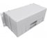 Кросс оптический KOSCAB 19'' укомплектованный 4U, 144 порта ST/UPC, 50/125 мкм (планки, сплайс-кассета 5шт, пигтейлы, КДЗС, адаптеры) серый RAL 7035шт КОС-КС-4U-144-ST/U-50-SP1.5G7AY 2