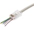 Коннектор Filum FL-PG-U6-FC Cat 6, UTP, RJ45(8p8c), сквозные отверстия, 50мкд, универсальный, для одножильного и многожильного кабеля, 100 шт, 00-01293267 1