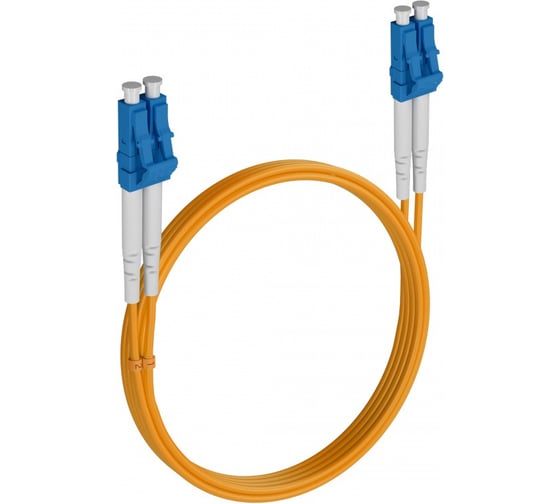 Шнур оптический KOSCAB dpc LC/UPC-ST/APC 9/125 3.0мм 62м LSZH (патч-корд)шт КОС-DPC-9-LC/U-ST/A-3.0-62