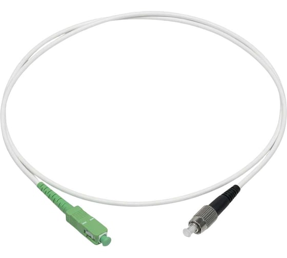 Шнур оптический KOSCAB spc FC/UPC-SC/APC G657.A1 2.0мм 83м LSZH (патч-корд)шт КОС-SPC-G657.A1-FC/U-SC/A-2.0-83