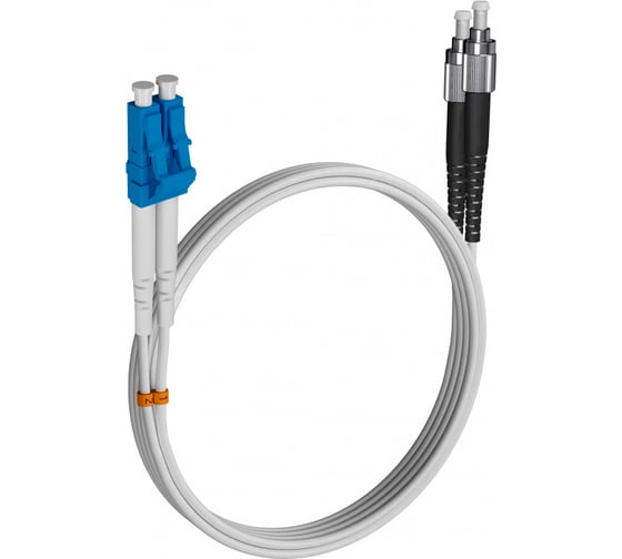 Шнур оптический KOSCAB spc FC/UPC-LC/APC G657.A1 3.0мм 98м LSZH (патч-корд) шт КОС-SPC-G657.A1-FC/U-LC/A-3.0-98