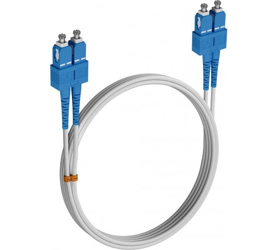 Шнур оптический KOSCAB dpc SC/UPC-SC/UPC G657.A1 2.0мм 38м LSZH (патч-корд)шт КОС-DPC-G657.A1-SC/U-SC/U-2.0-38