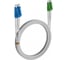 Шнур оптический KOSCAB dpc ST/UPC-FC/UPC G657.A1 3.0мм 45м LSZH (патч-корд)шт КОС-DPC-G657.A1-ST/U-FC/U-3.0-45 1