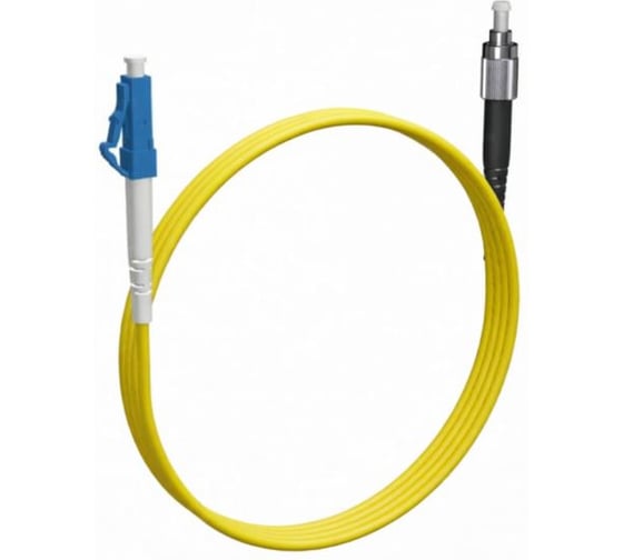 Шнур оптический KOSCAB spc LC/UPC-FC/APC 9/125 3.0мм 99м LSZH (патч-корд)шт КОС-SPC-9-LC/U-FC/A-3.0-99