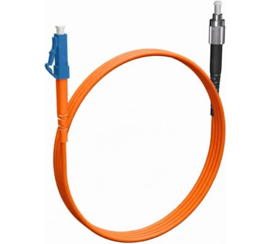 Шнур оптический KOSCAB spc LC/UPC-FC/UPC 50/125 2.0мм 67м LSZH (патч-корд)шт КОС-SPC-50-LC/U-FC/U-2.0-67