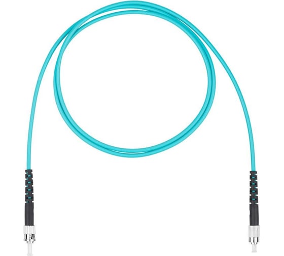 Шнур оптический KOSCAB spc FC/UPC-ST/UPC 50/125 OM3 3.0мм 26м LSZH (патч-корд)шт КОС-SPC-503-FC/U-ST/U-3.0-26