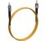 Шнур оптический KOSCAB spc FC/UPC-ST/APC 9/125 3.0мм 28м LSZH (патч-корд)шт КОС-SPC-9-FC/U-ST/A-3.0-28 1